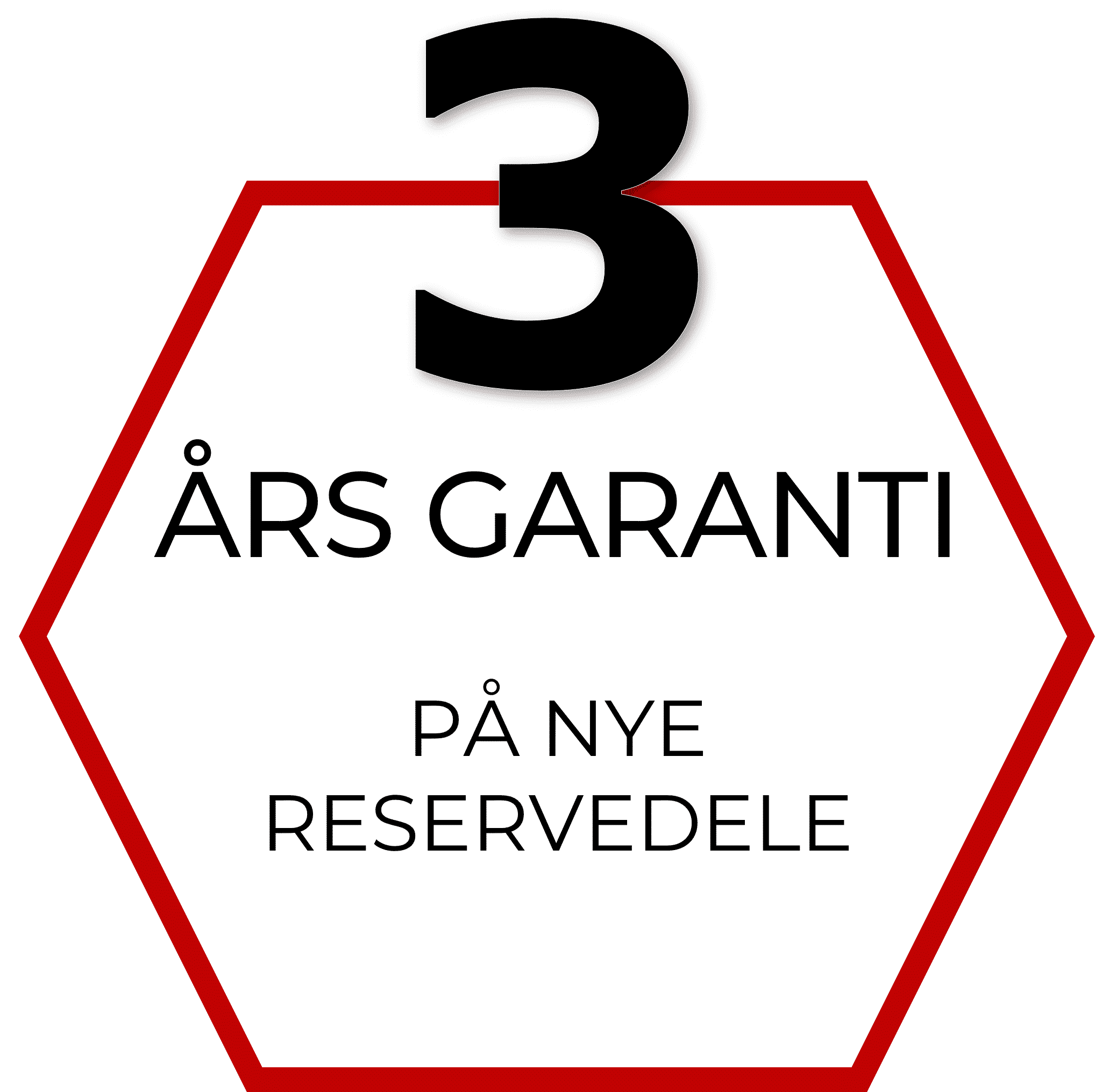 3års garanti på reservedele hos Aunetto